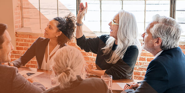 raising hand on a meeting | hoa commercial management