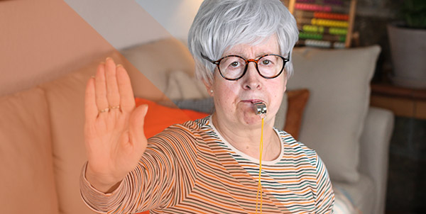lady with whistle | master planned community management