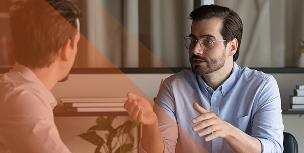 talking to a person | on site hoa management