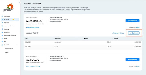 account inquiry screenshot 2