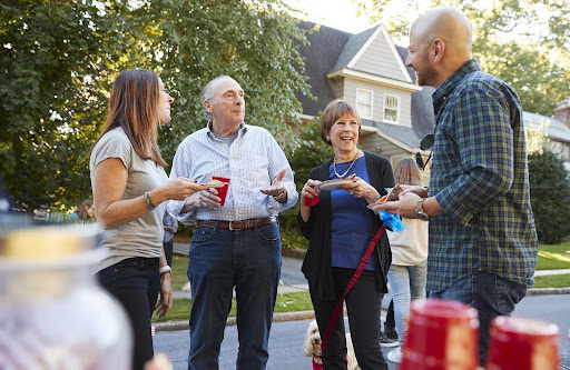 community gathering | on-site hoa manager