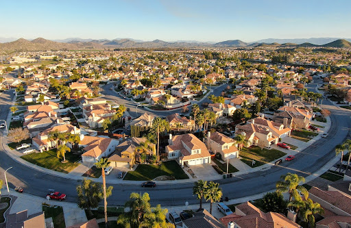 neighborhood aerial view | master-planned community management