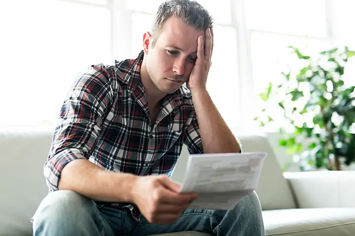 troubled man | california hoa foreclosures