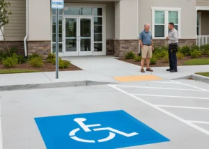 ada parking compliance for HOAs