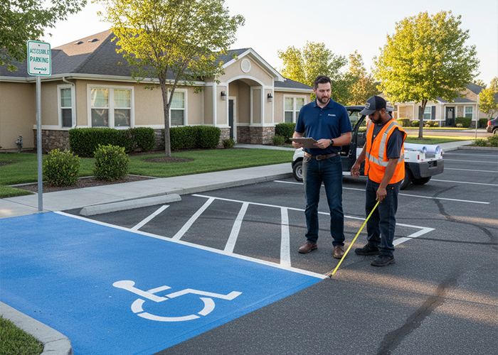 california building code accessible parking