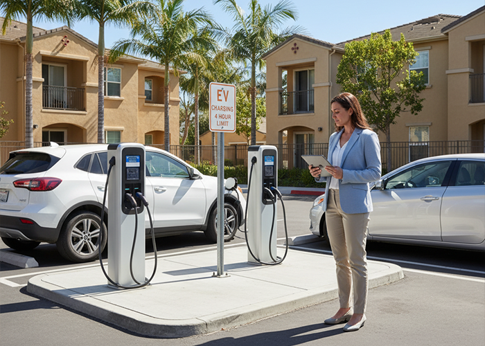 ev chargers in HOA