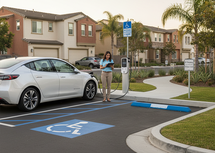 ev charging in California HOAs