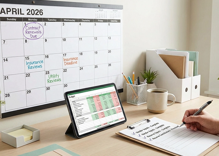 HOA budget committee