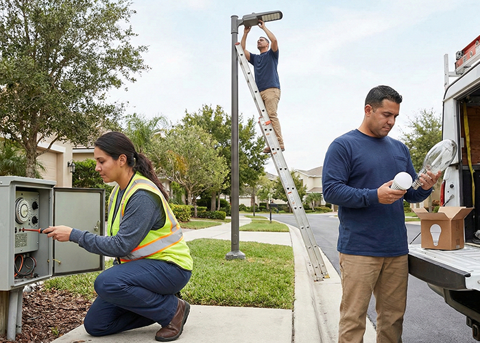 lighting maintenance in hoa