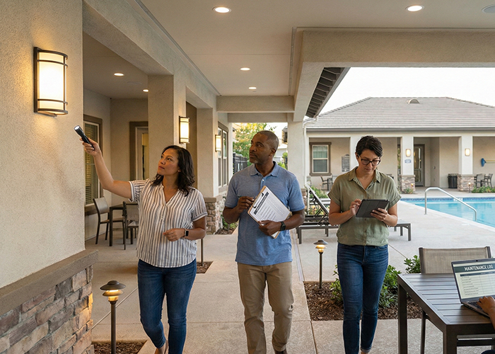 lighting maintenance in hoa