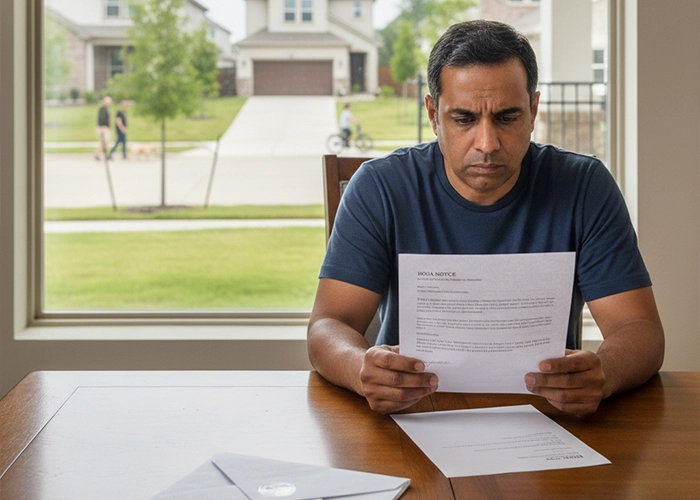 hoa fines for violations