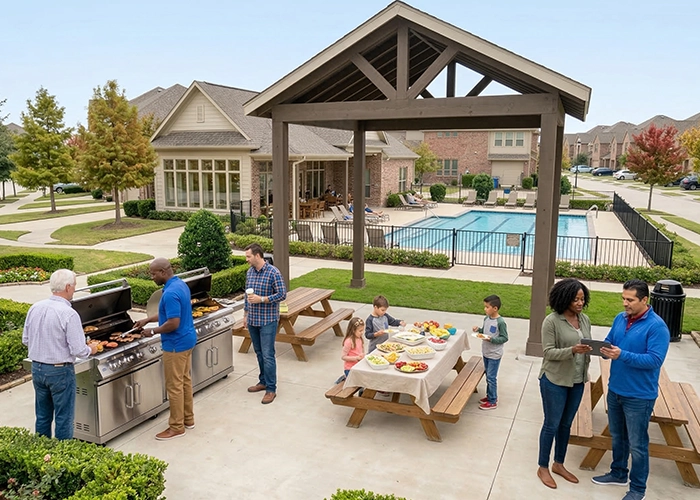 HOA amenity rental policies