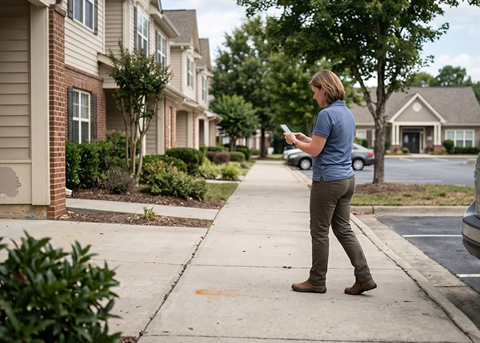 HOA annual inspection checklist