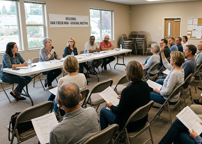 HOA Executive Session Rules