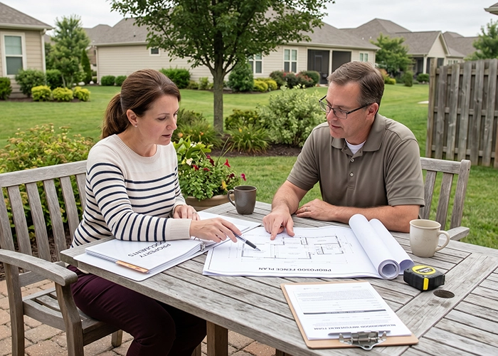 HOA fence rules
