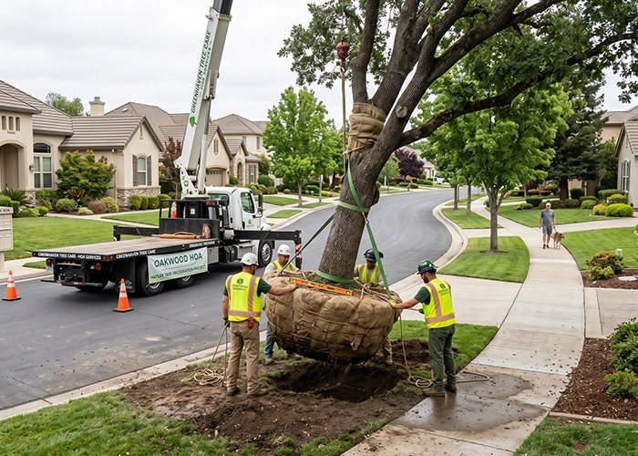 Transferring trees
