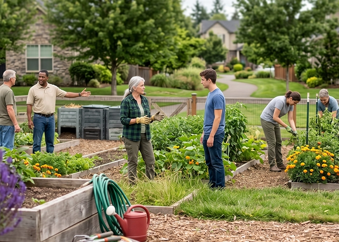 HOA Community Garden