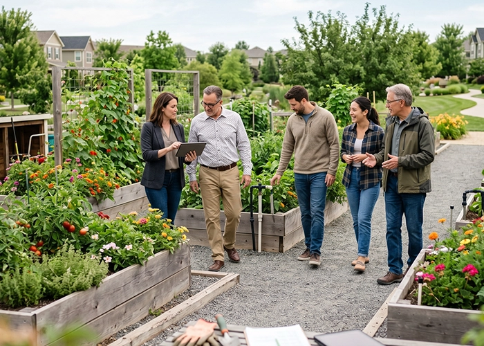 HOA Community Garden