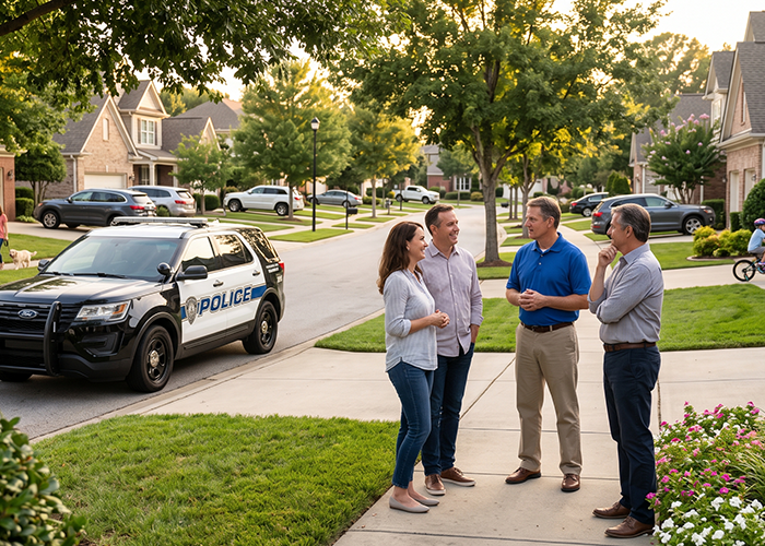 HOA Parking Rules for Police Vehicles